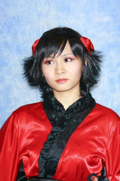 20 Dec 2008 the Japan anime cosplay , portrait of cosplay — Stock Photo, Image