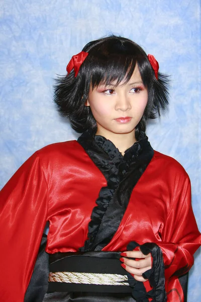 2008年12月20日日本のアニメコスプレ、コスプレの肖像 — ストック写真