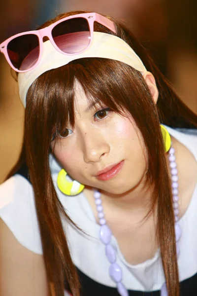 20 déc. 2008 l'anime japonais cosplay, portrait du cosplay — Photo