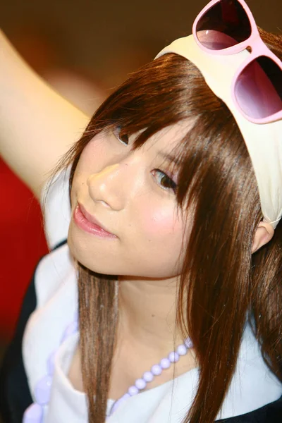 20 December 2008 The Japan anime cosplay, portrait of cosplay — 图库照片