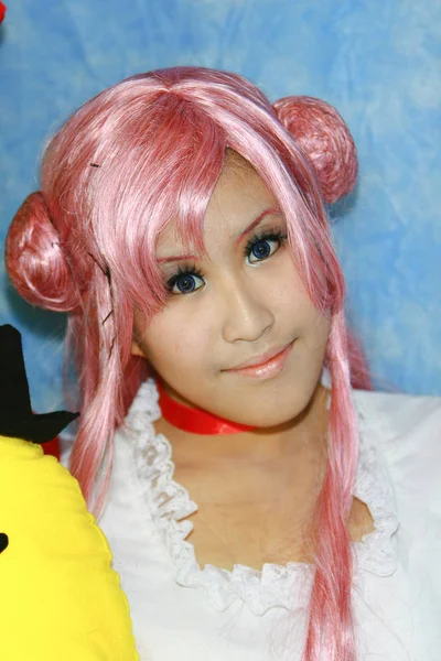 20 Aralık 2008 Japon anime kostüm, kostüm portresi — Stok fotoğraf