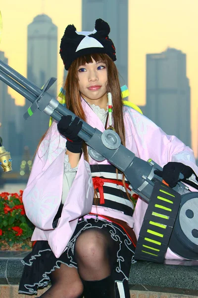20 Dic 2008 el anime de Japón cosplay, retrato de cosplay —  Fotos de Stock