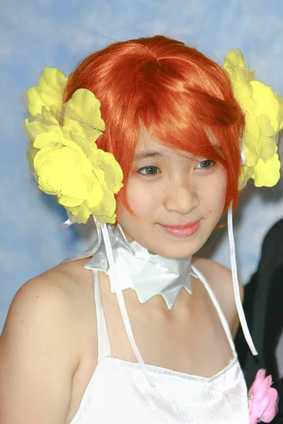 20 déc. 2008 l'anime japonais cosplay, portrait du cosplay — Photo