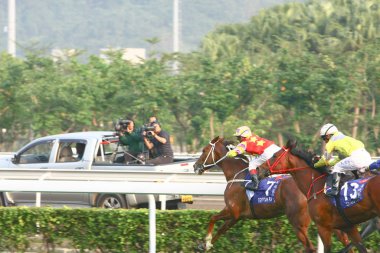 14 Aralık 2008 Cathay Pasifik Hong Kong Uluslararası At Yarışları.