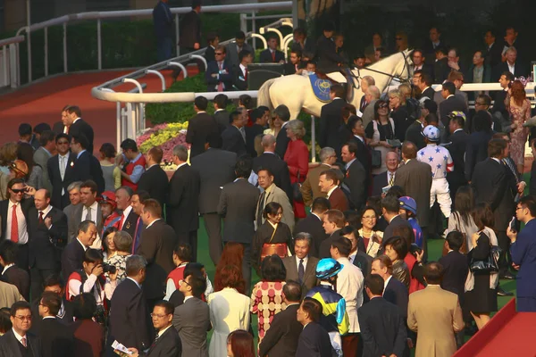 14 Dez 2008 Cathay Pacific Hong Kong International Horse Races . — Fotografia de Stock