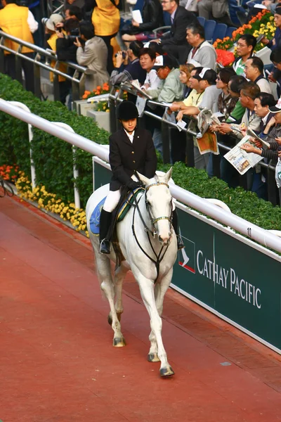 14 dic 2008 Cathay Pacific Hong Kong International Carreras de caballos . — Foto de Stock