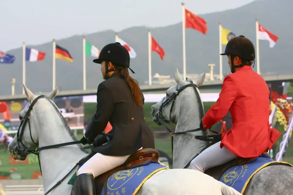 14 Dez 2008 Cathay Pacific Hong Kong International Horse Races . — Fotografia de Stock