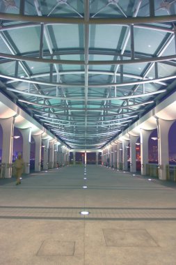 16 dec 2008  a Central No 9 Public Pier at hong kong night 
