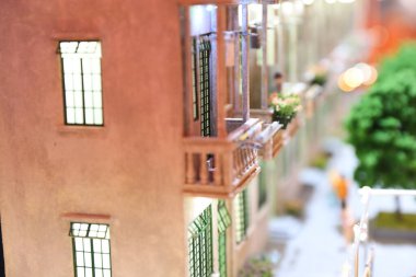 11 Şubat 2020 Eski Hong Kong 'da ölçülen Mini Marklar ve Mini rakamlar