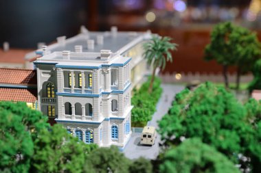 11 Şubat 2020 HK 'da 1881 Miras' a ait model nesneler inşa ediliyor.