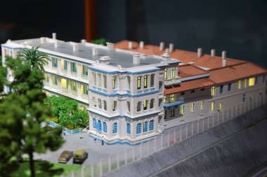 11 Şubat 2020 HK 'da 1881 Miras' a ait model nesneler inşa ediliyor.