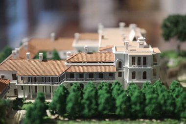 11 Şubat 2020 HK 'da 1881 Miras' a ait model nesneler inşa ediliyor.