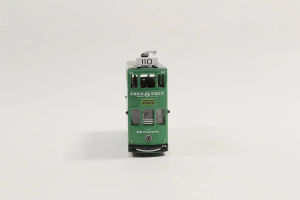 Mini Tranvía Escala 110 Una Figura Modelo Juguete — Foto de Stock
