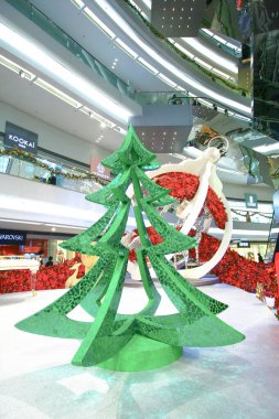 Hong Kong Alışveriş Merkezi 'nde Noel kutlaması. 3 Aralık 2008