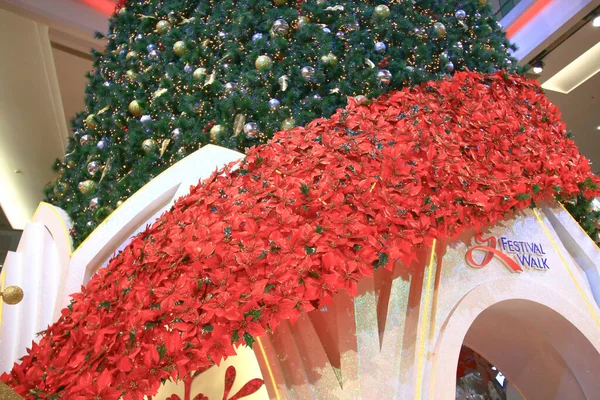 Праздничное Рождество Торговом Центре Гонконга Дек 2008 — стоковое фото