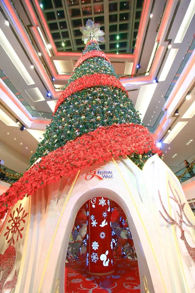 Праздничное Рождество Торговом Центре Гонконга Дек 2008 — стоковое фото