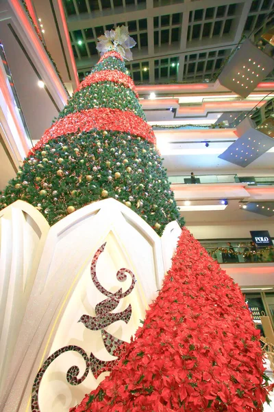 Una Navidad Festiva Centro Comercial Hong Kong Dic 2008 —  Fotos de Stock
