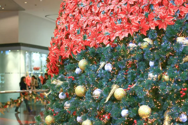 Natal Festivo Shopping Hong Kong Dez 2008 — Fotografia de Stock