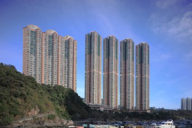 Hong Kong 'un güneyinde. 28 Şubat 202.