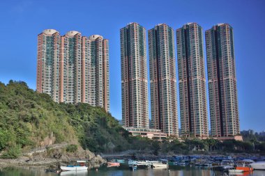 25 Şubat 2020 Tiu Keng Leng Rıhtımı manzarası