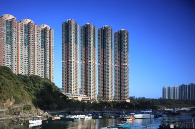 25 Şubat 2020 Tiu Keng Leng Rıhtımı manzarası