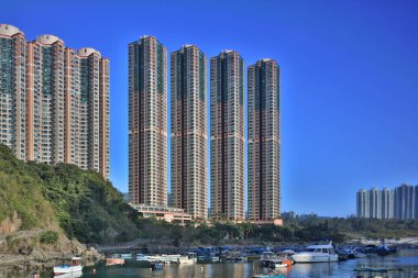 25 Şubat 2020 Tiu Keng Leng Rıhtımı manzarası