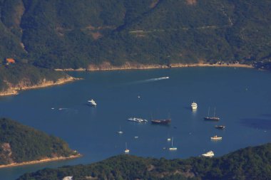 Violet Hill 'in Doğa Bakış Alanı Hong Kong 29 Kasım 2008