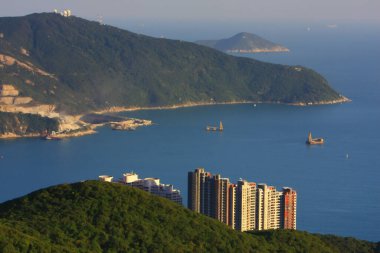 Violet Hill 'in Doğa Bakış Alanı Hong Kong 29 Kasım 2008