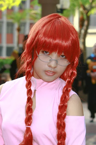 Cosplayer Jako Postacie Japonii Cosplay Festiwal Lis 2008 — Zdjęcie stockowe