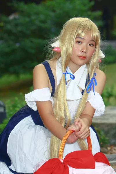 Cosplayer Als Personages Japan Cosplay Festival Nov 2008 — Stockfoto