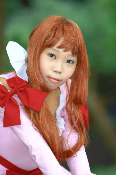 Japonya Cosplay Festivali Nin Kasım 2008 Deki Karakterleri Olarak Cosplayer — Stok fotoğraf