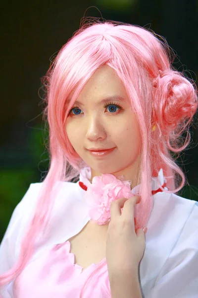 Japonya Cosplay Festivali Nin Kasım 2008 Deki Karakterleri Olarak Cosplayer — Stok fotoğraf