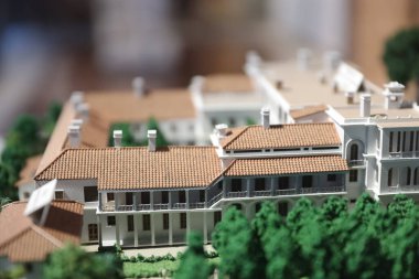  HK 11 Şubat 2020 'de 1881 Miras' ın model nesneleri inşa ediliyor. 