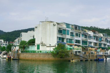 Sai kung Hong Kong 'daki Marina Koyu 22 Kasım 2008