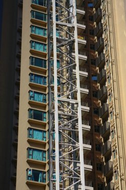 yerleşim alanı orta seviye Hong Kong 11 Ekim 2008