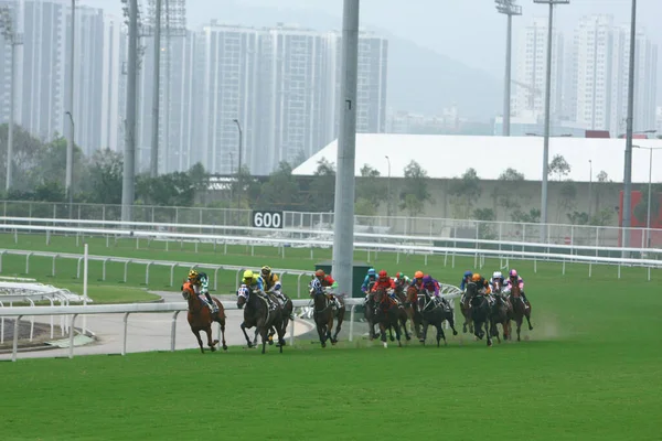 Bir Yarışı Shatin Hong Kong Ekim 2008 — Stok fotoğraf