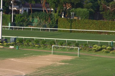 19 Ekim 2008 At yarışı HK 'de popüler bir spordur. HK 'deki Happy Valley yerleşim bölgesi.