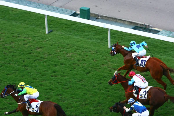 Out 2008 Corrida Cavalos Esporte Popular Happy Valley Bairro Residencial — Fotografia de Stock