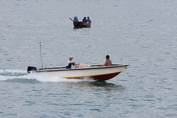 Barco Junk Bay Hong Kong Abril 2008 — Fotografia de Stock