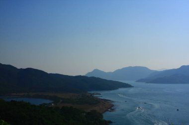 Ada rezervuarı, Sai Kung, Hong Kong. 16 Kasım 2008