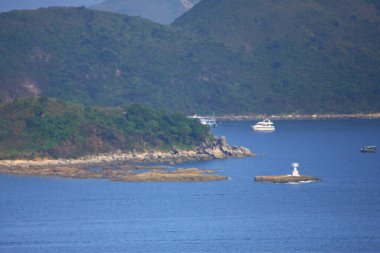 28 Eylül 2008 Sai kung hong kong kıyı manzarası 