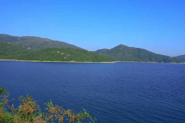 Das Inselreservoir Sai Kung Hongkong Nov 2008 — Stockfoto