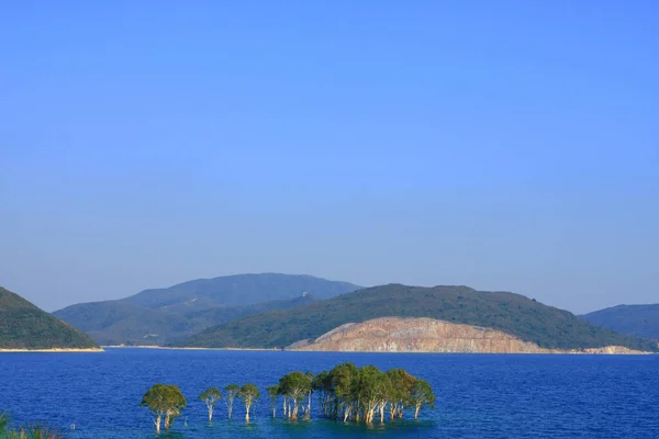 島の貯水池 サイカン 2008年11月16日 — ストック写真