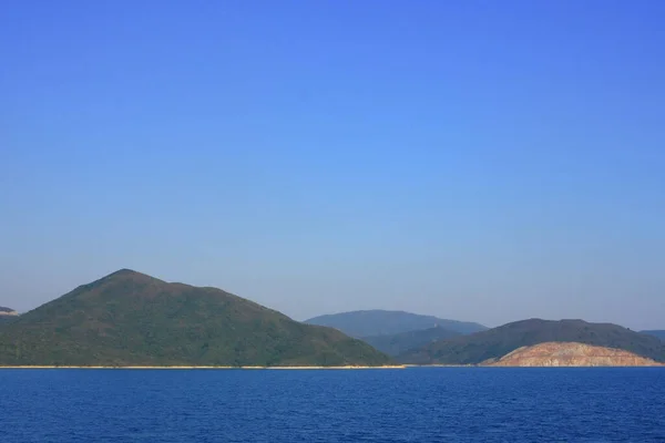 Ostrovní Přehrada Sai Kung Hong Kong Listopadu 2008 — Stock fotografie