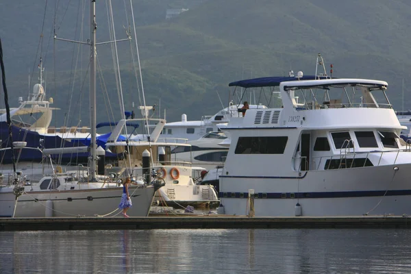 Parking Jachtów Porcie Klub Jachtów Portowych — Zdjęcie stockowe