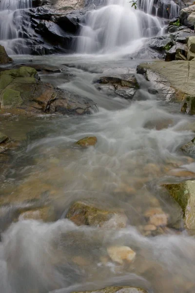 Nice Waterfall Little Hawaii Trail Tseung Kwan Junho 2008 — Fotografia de Stock