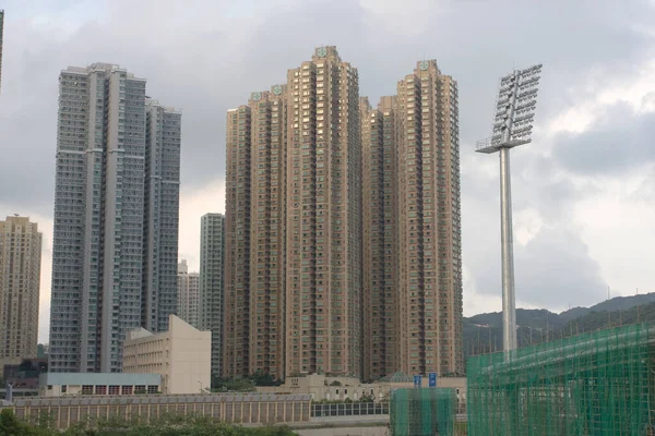 Den Nya Tvillingen Tseung Kwan Town Den Juni 2008 — Stockfoto