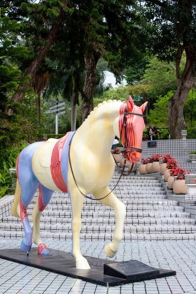 Monumento Los Juegos Olímpicos 2008 Expositor Park Mayo 2008 — Foto de Stock