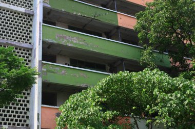 13 Eylül 2008 Kwun Tong Bölgesi. Hong Kong 'da. 