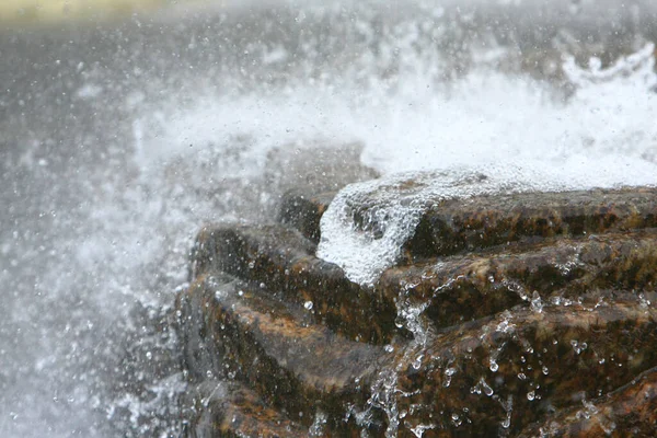 Het Voorjaarsbad Achtergrond Van Natuur September 2008 — Stockfoto